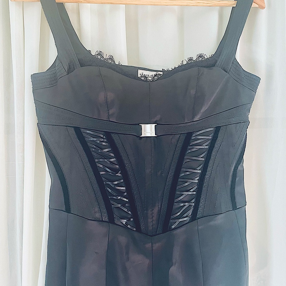 Karen Millen Body von corset dress, Us size 4
